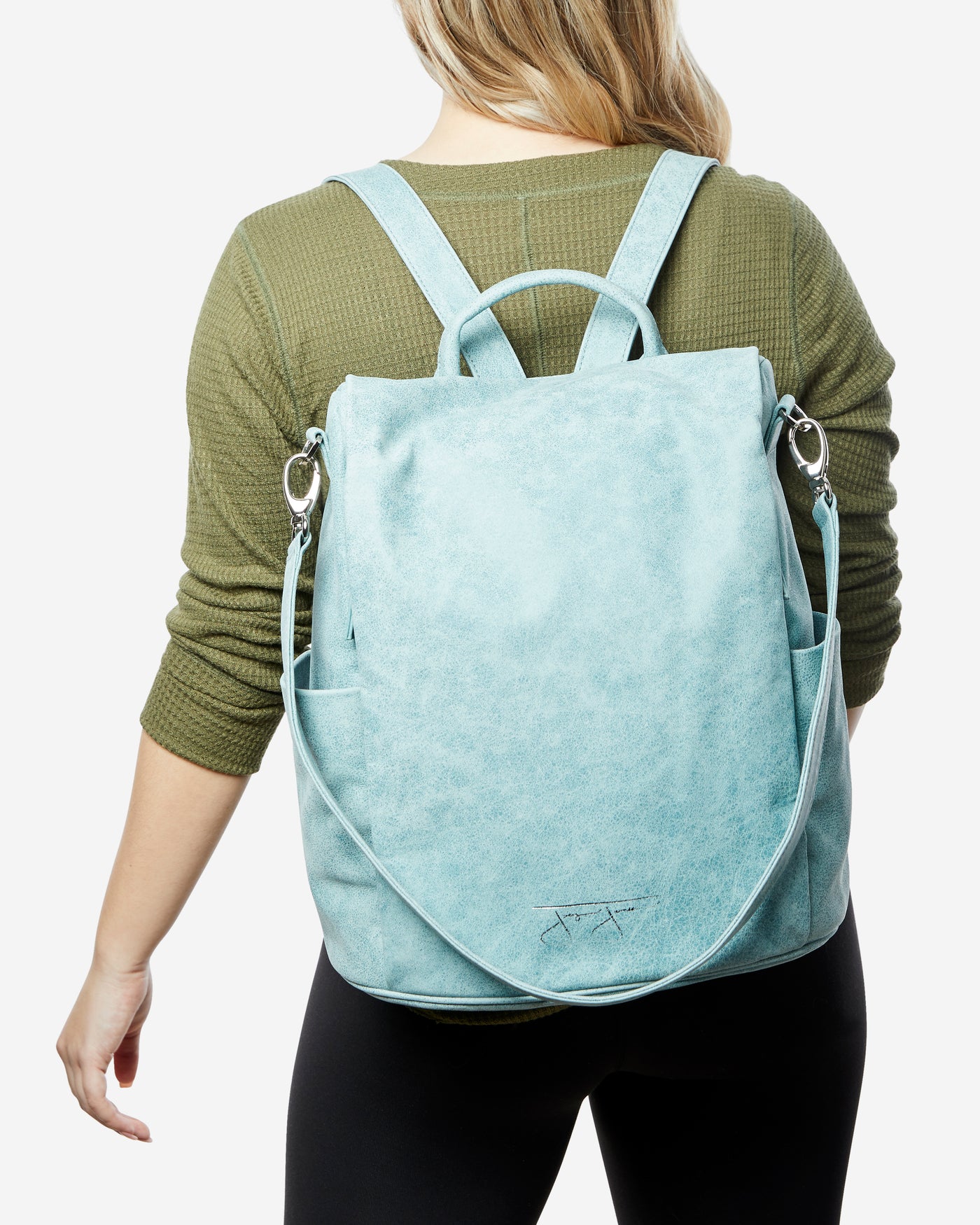 Katie Backpack - Turquoise Backpack Joey James, The Label   
