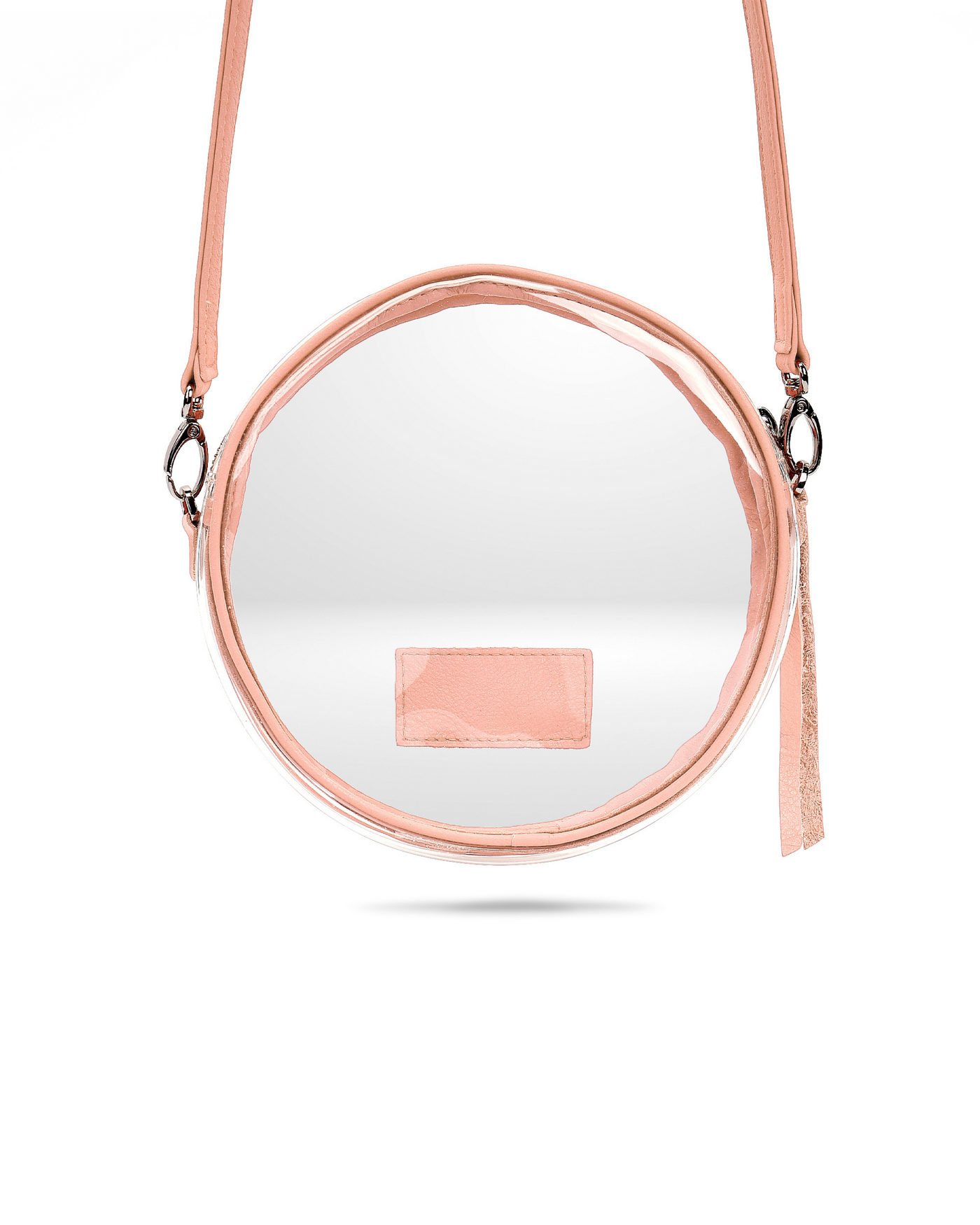 Isabelle Clear Circle Bag - Buffed Pink Isabelle Clear Bag Joey James, The Label   