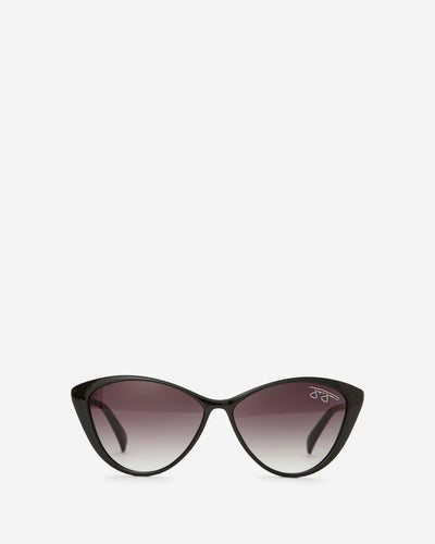 Vintage Oversized Cat Eye Sunglasses - Black Frame Sunglasses Joey James, The Label   