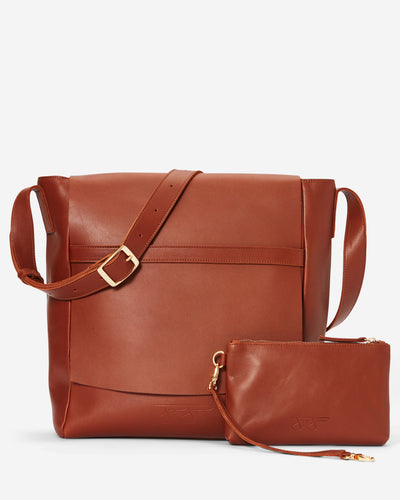 Michelle Bag - Light Brown  Joey James, The Label   